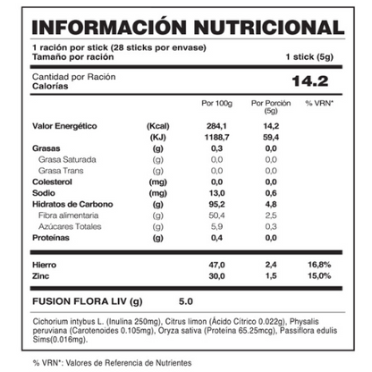FLORA LIV DE FUXION - Solución Probiótico  Natural para tu Digestión
