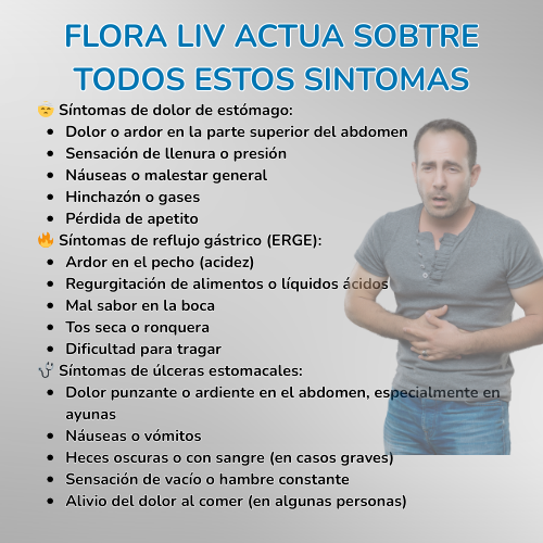 FLORA LIV DE FUXION - Solución Probiótico  Natural para tu Digestión