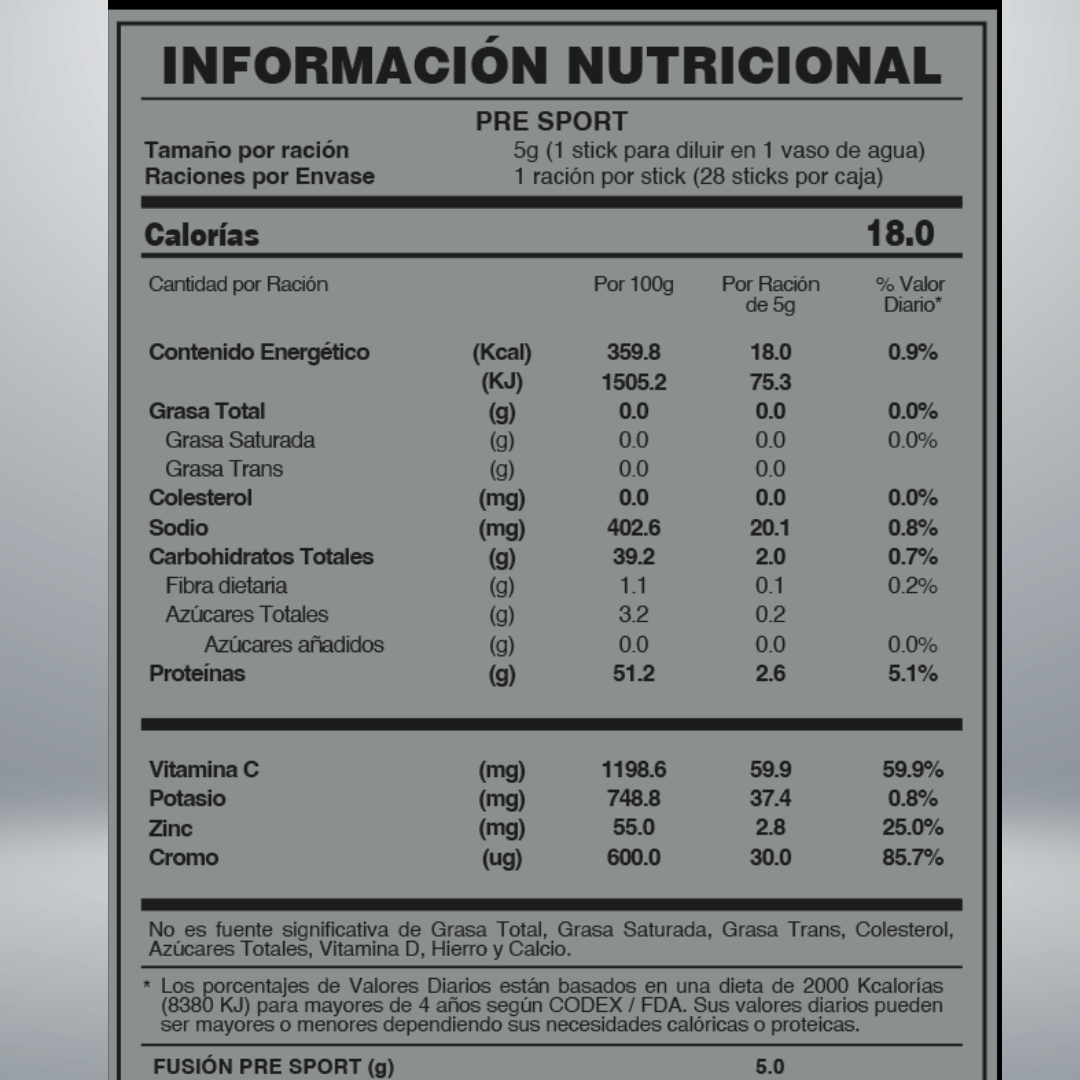 PRE SPORT- Creatina