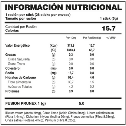 PRUNEX 1 DE FUXION – Apoya la limpieza natural y el equilibrio del sistema digestivo